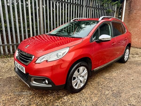 Red Used 2016 Peugeot 2008 Allure SUV | £7,495 (Fair price) - Image 1/4