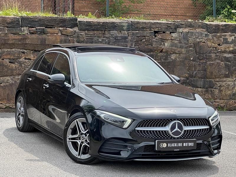 Black Used 2019 Mercedes A250 AMG Line Premium Plus Hatchback | £17,495 (Expensive) - Image 1/4