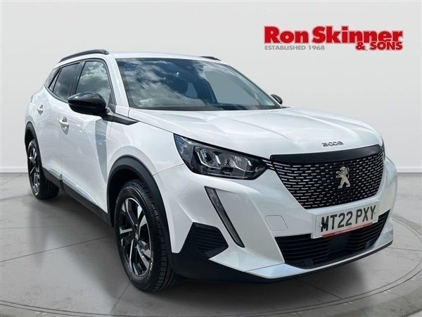 White Used 2022 Peugeot 2008 Allure Premium SUV | £17,399 (Expensive) - Image 1/1