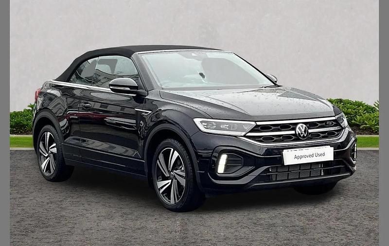 Used VW T-Roc Cabriolet R-line 147 HP (108 kW) 2025 Black Cabriolet