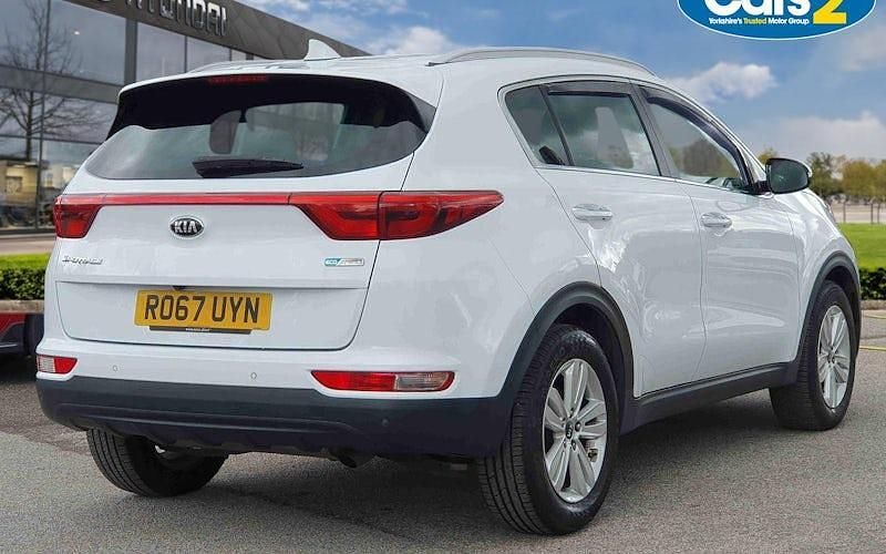 Used Kia Sportage 116 HP (85 kW) 2017 White SUV