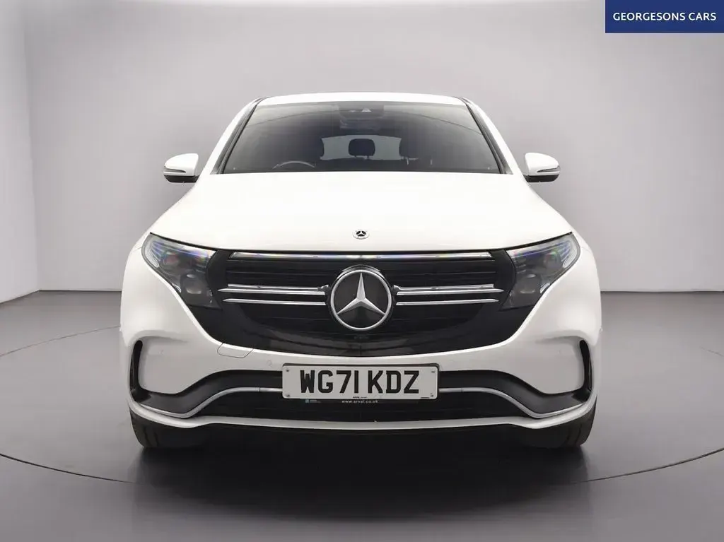 Used Mercedes EQC400 AMG line 300 kW (408 HP) 2021 White SUV