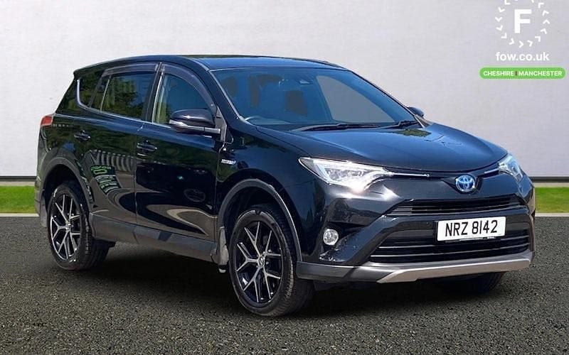 Black Used 2018 Toyota RAV4 Hybrid Design SUV | £16,599 (Good price) - Image 1/4