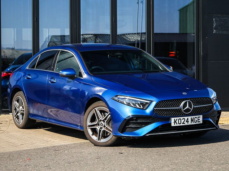 Blue Used 2024 Mercedes A250 Executive Sedan | £25,998 (Fair price) - Image 1/4