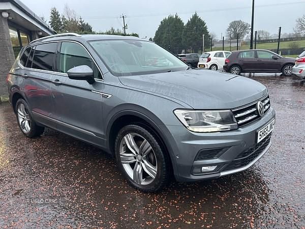 Grey Used 2019 VW Tiguan Allspace Match SUV | £14,950 (Fair price) - Image 1/4