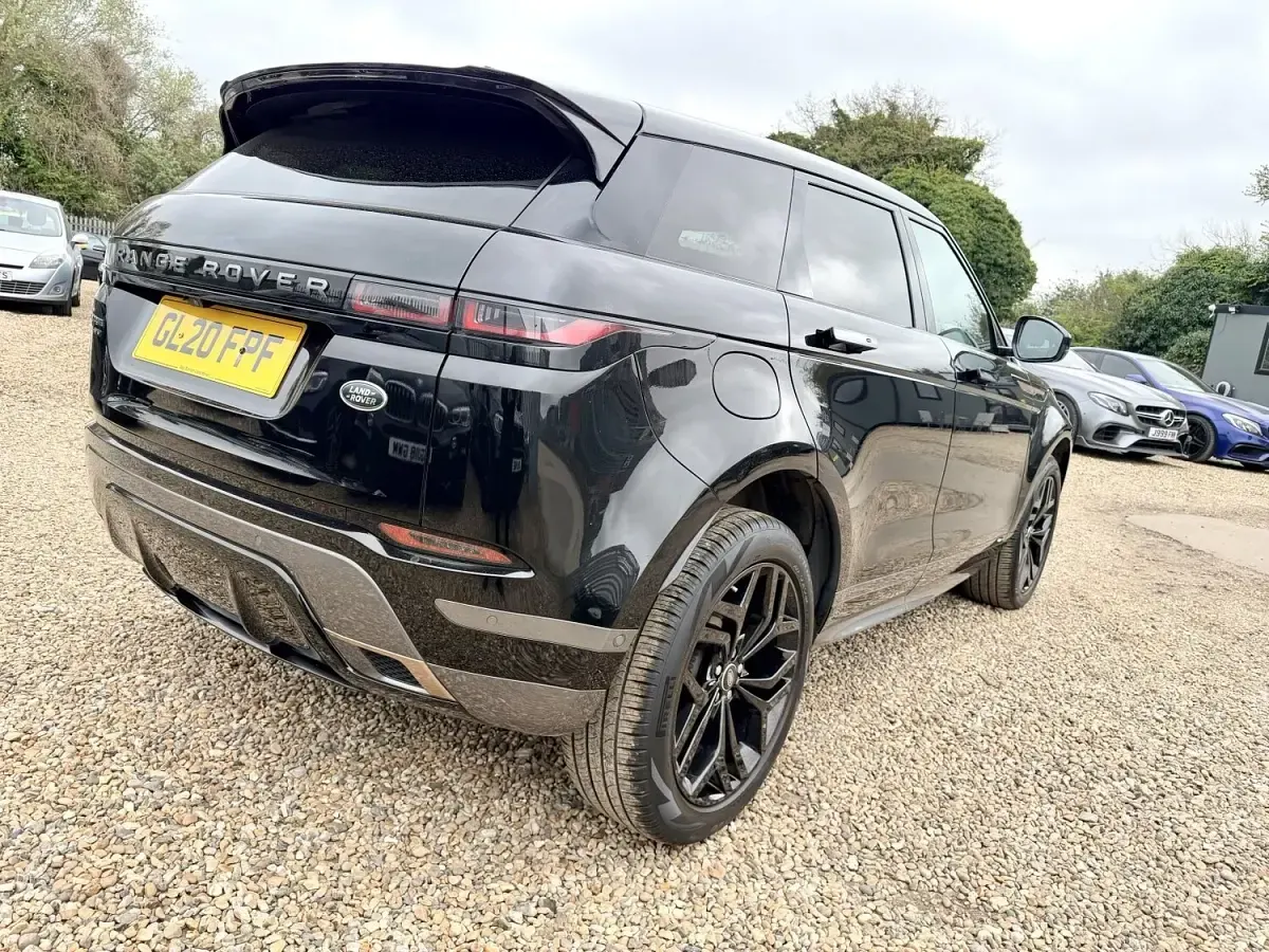 Used Land Rover Range Rover evoque SE Dynamic 2020 Black SUV