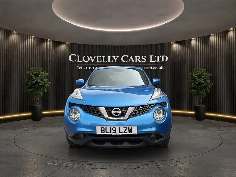 Used Nissan Juke Tekna 112 HP (82 kW) 2019 Blue SUV