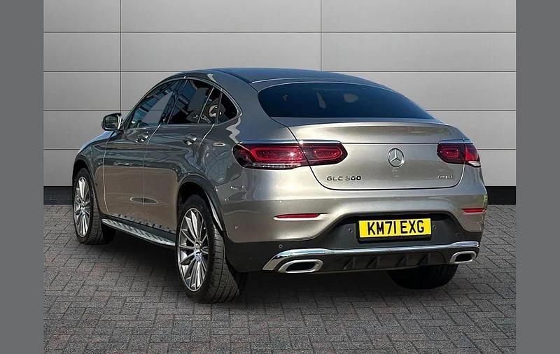 Used Mercedes GLC300e AMG Line Premium 254 HP (186 kW) 2022 Silver Coupe