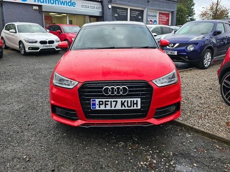 Used Audi A1 Sportback Black Edition 150 HP (110 kW) 2017 Red Hatchback