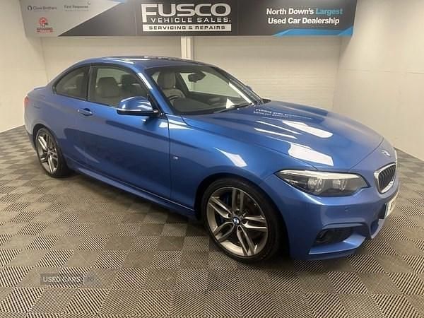 Blue Used 2018 BMW 220 M Sport Coupe | £12,495 (Fair price) - Image 1/4