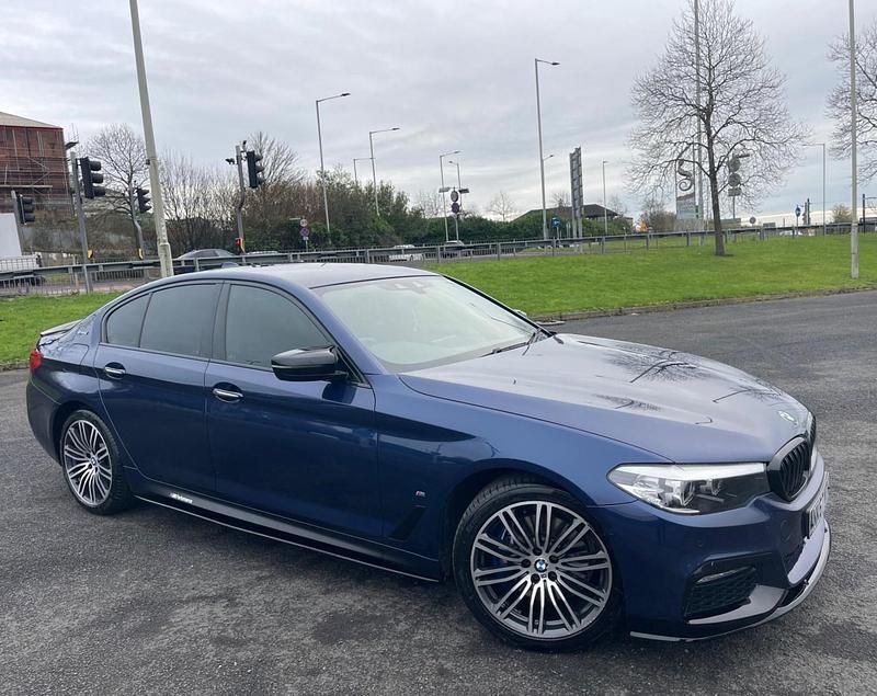 Used BMW 530e M Sport 2017 Blue Sedan