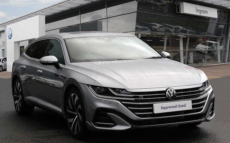 Silver Used 2023 VW Arteon R-line Estate | £24,668 (A bit pricey) - Image 1/4