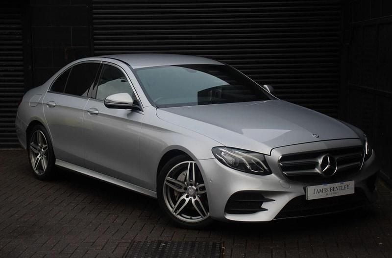 Silver Used 2017 Mercedes E220 AMG line Sedan | £9,990 (Good price) - Image 1/4
