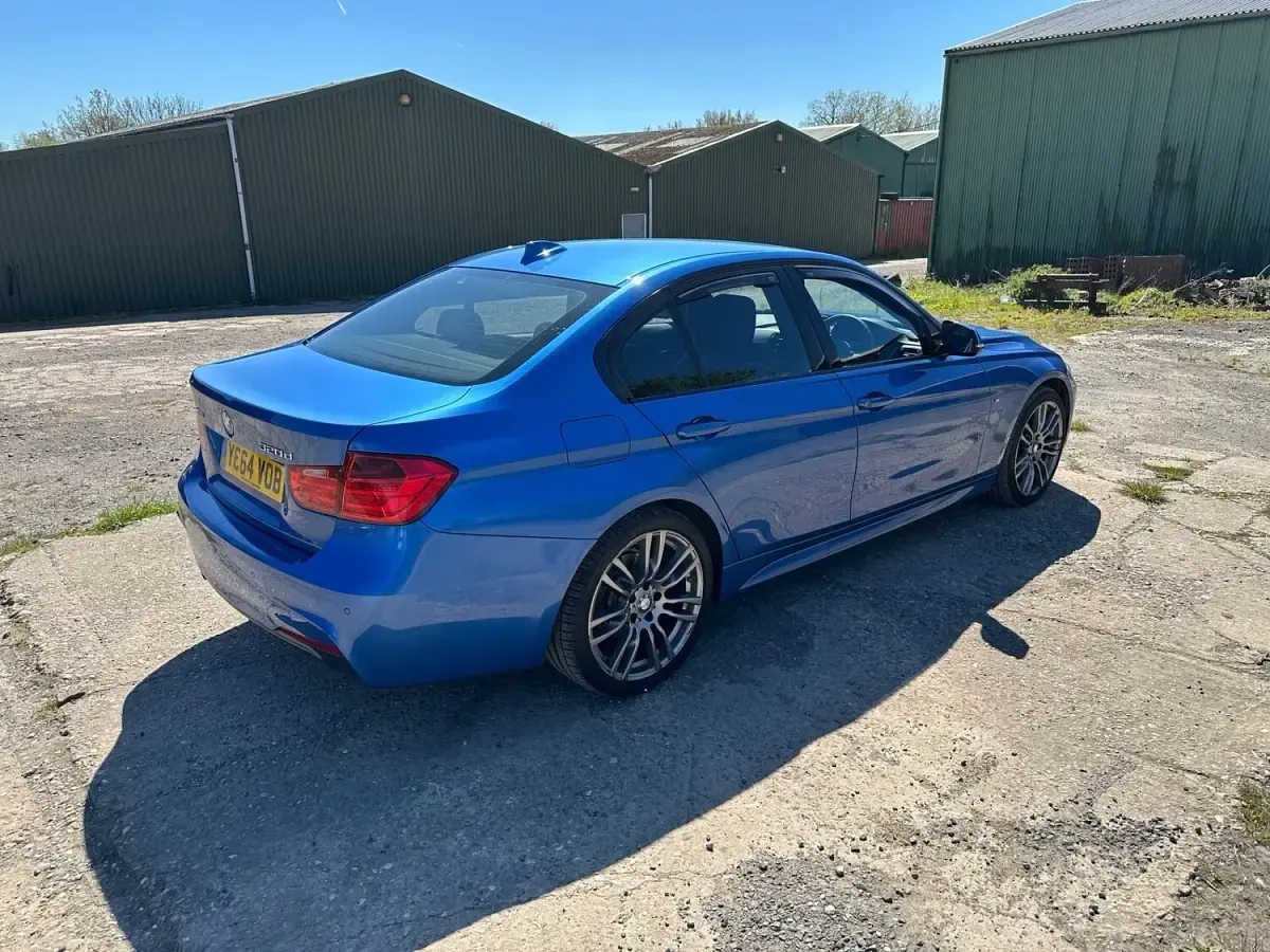 Used BMW 320 M Sport 2014 Blue Sedan