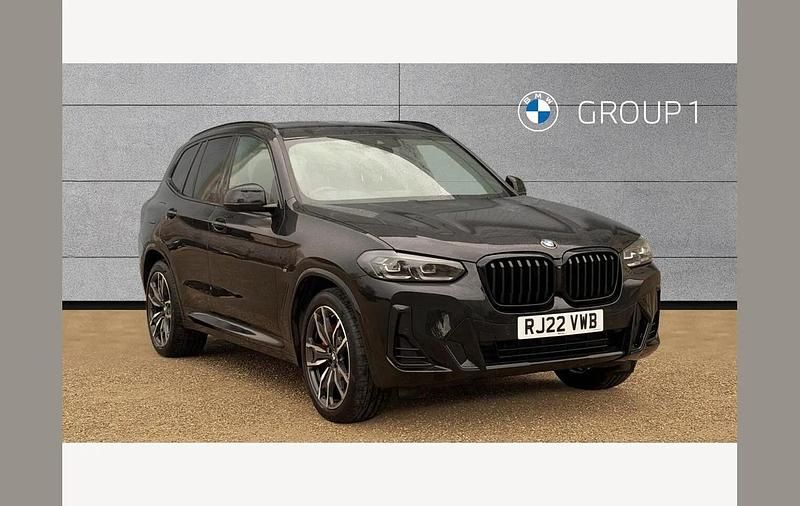 Black Used 2022 BMW X3 M Sport SUV | £34,995 (Expensive) - Image 1/4