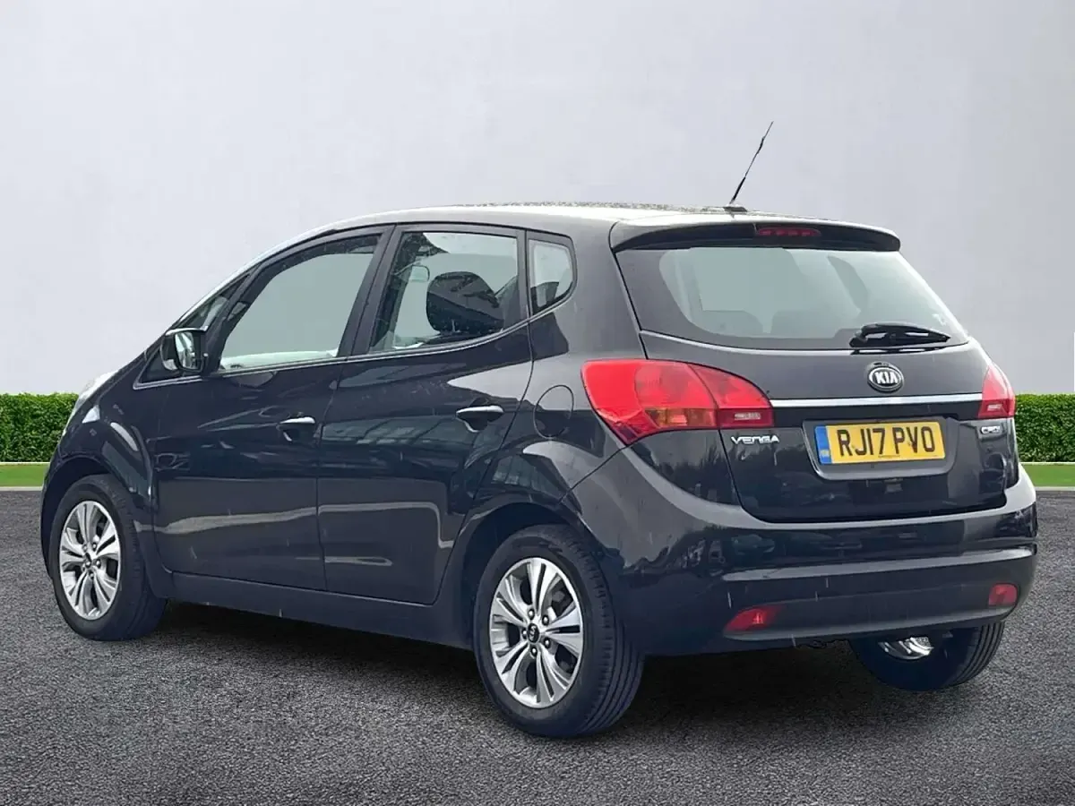 Used Kia Venga 2017 Black Hatchback