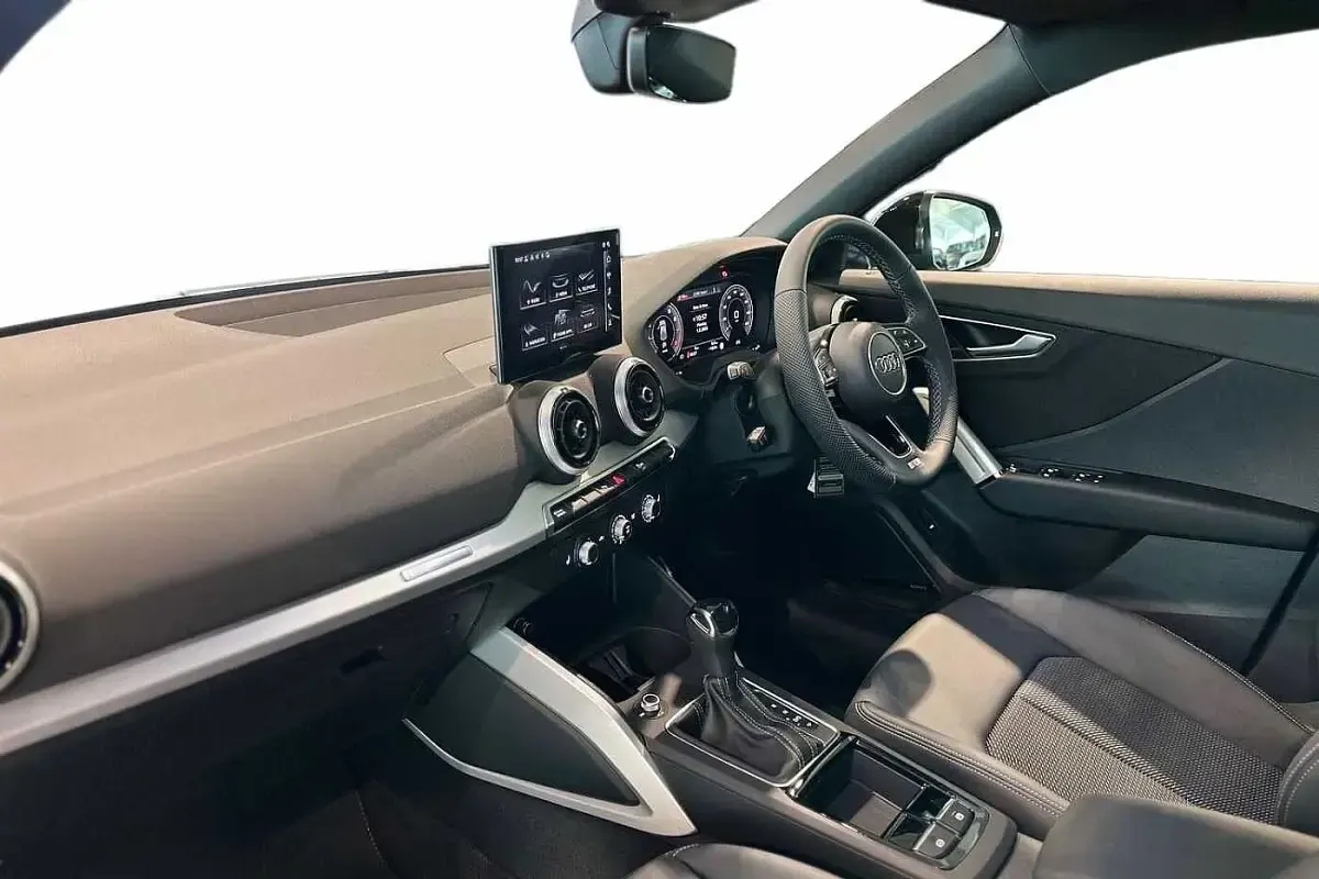 New Audi Q2 S-Line 2026 Mythos black metallic SUV