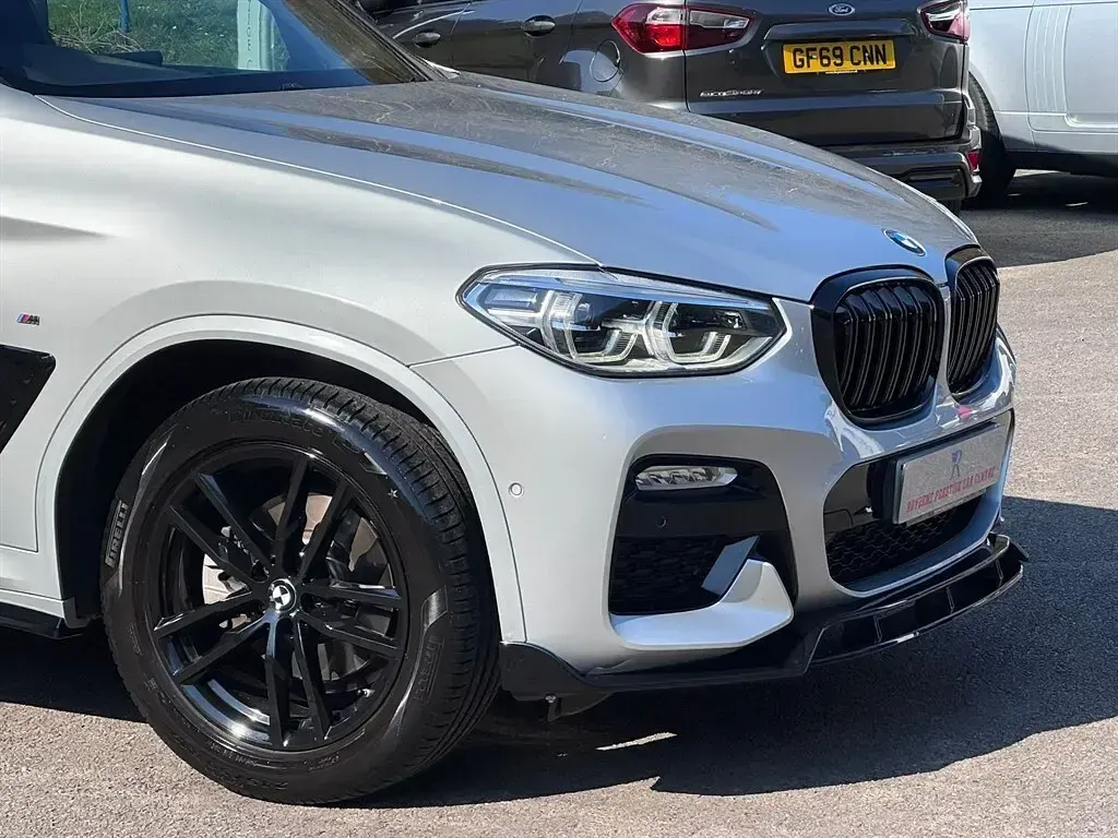 Begagnad BMW X3 M Sport 190 HK (139 kW) 2018 Silver SUV