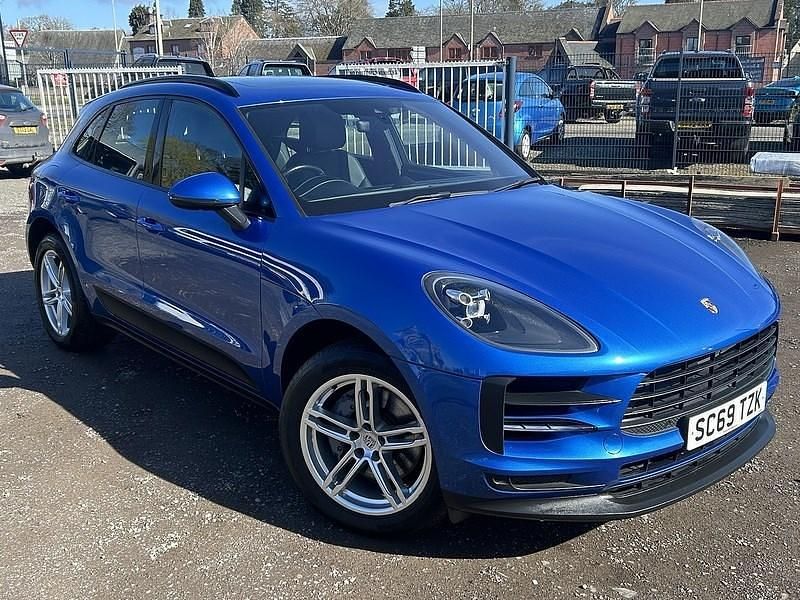 Used Porsche Macan S 2019 Blue SUV