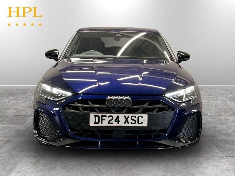 Used Audi A3 Sportback Black Edition 150 HP (110 kW) 2024 Blue Hatchback