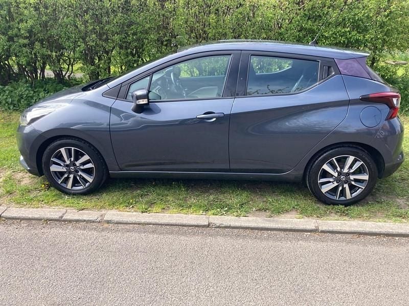 Used Nissan Micra Acenta 71 HP (52 kW) 2018 Grey Hatchback
