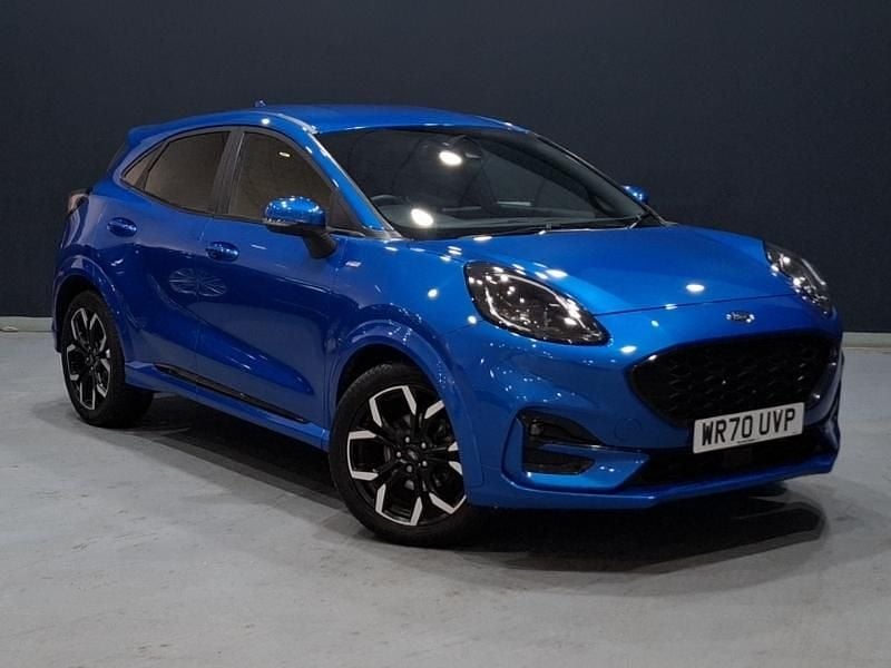 Blue Used 2020 Ford Puma Gen-E ST-Line X Hatchback | £14,998 (A bit pricey) - Image 1/4
