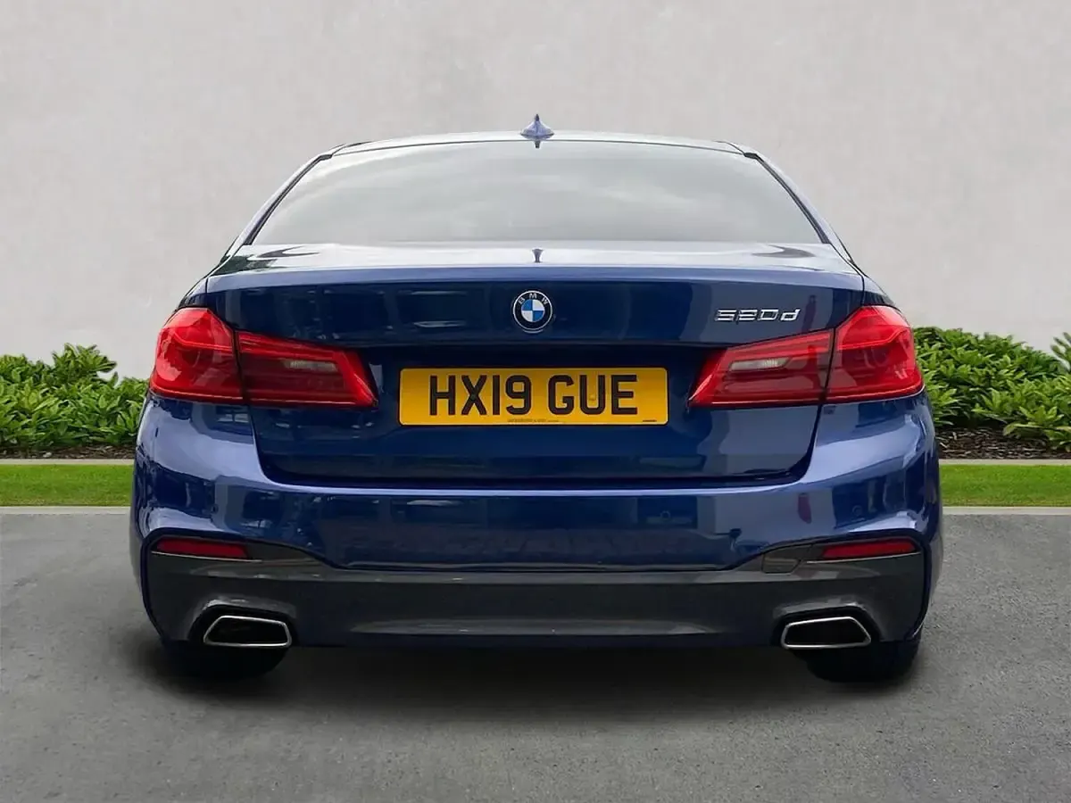 Used BMW 520 M Sport 190 HP (139 kW) 2019 Blue Sedan
