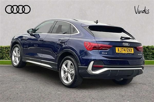 Used Audi Q3 S-Line 148 HP (108 kW) 2025 Blue SUV