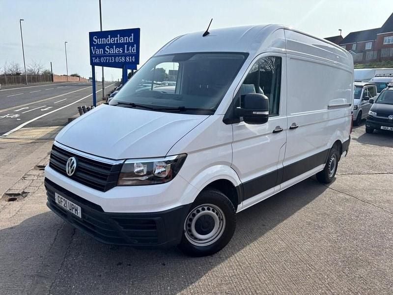 Used VW Crafter Trendline 138 HP (101 kW) 2021 White Van