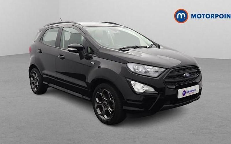 Used Ford Ecosport ST-Line 125 HP (91 kW) 2022 Black SUV