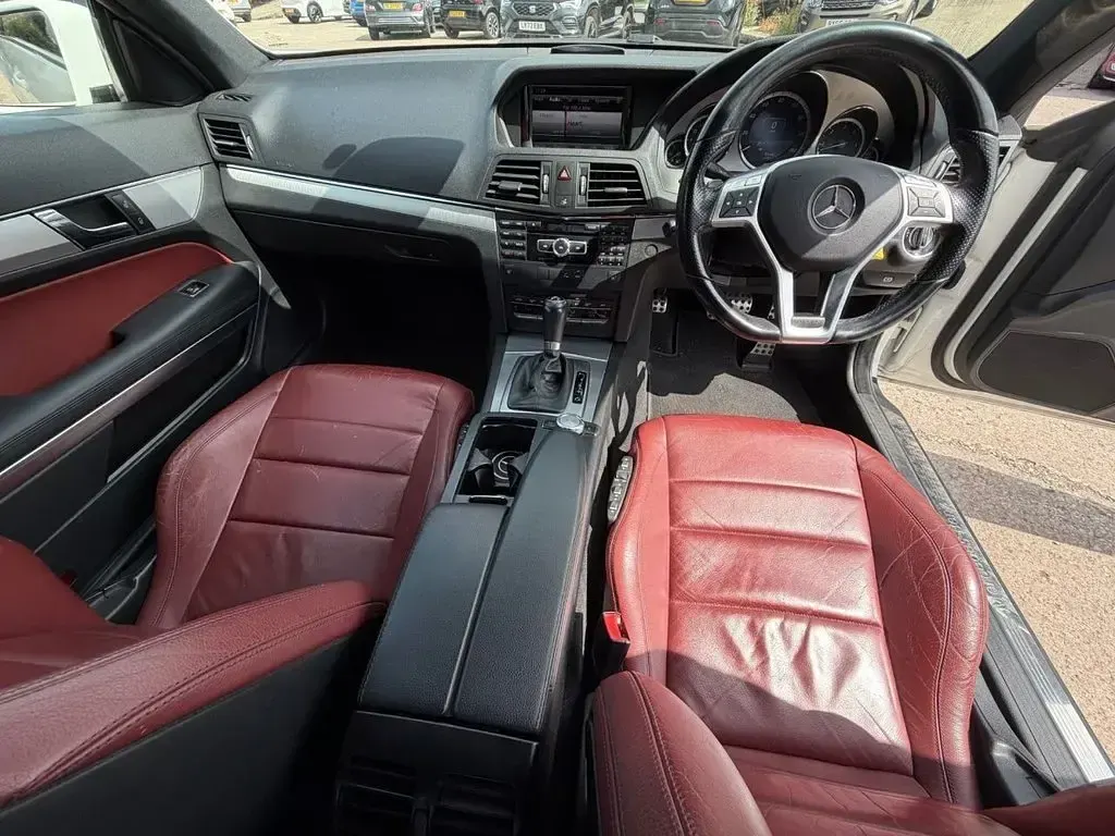 Used Mercedes E350 2013 White Coupe
