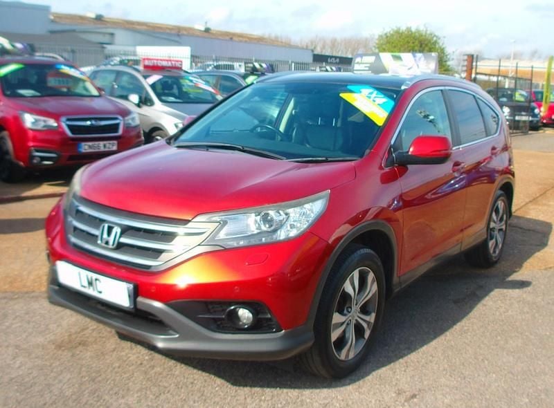Used Honda CR-V EX 2012 Red SUV
