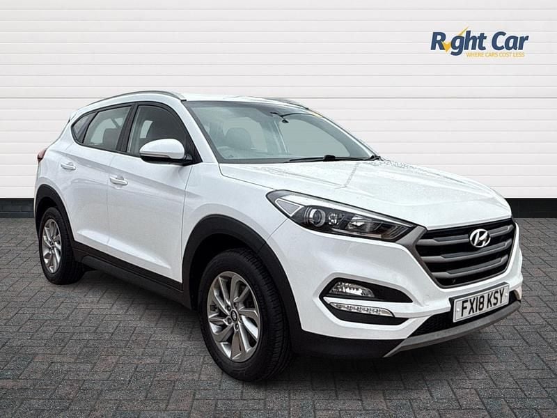 White Used 2018 Hyundai Tucson SE SUV | £9,999 (Fair price) - Image 1/4
