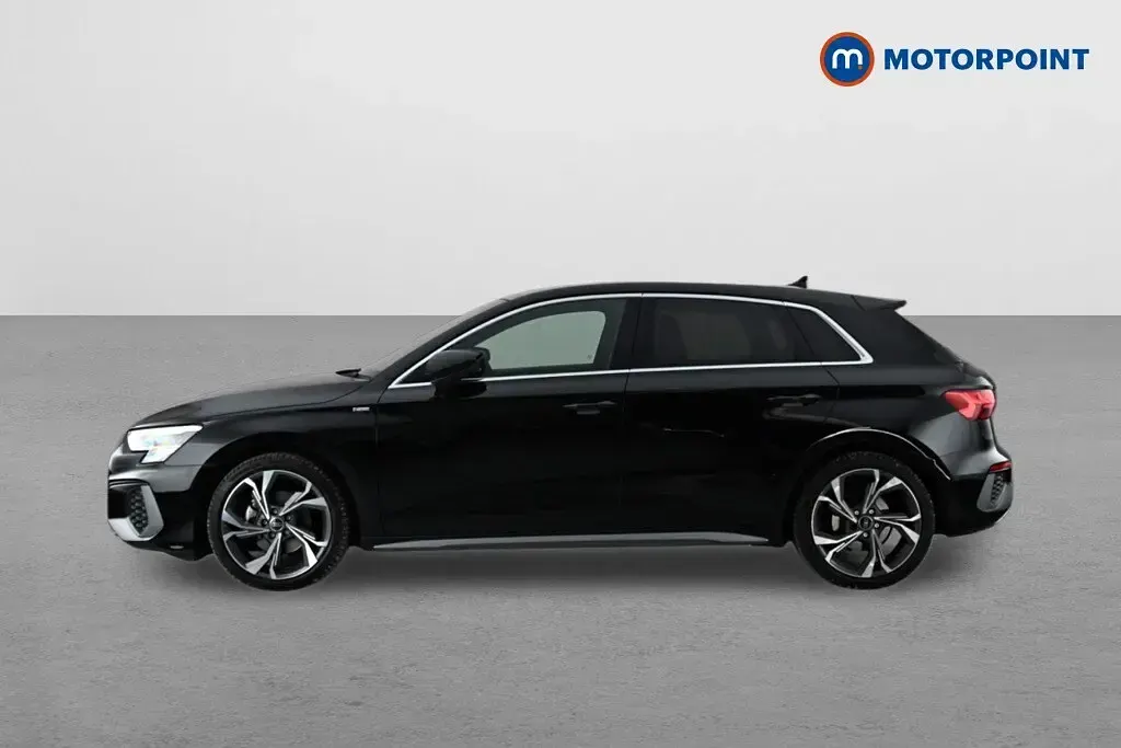 Used Audi A3 S-Line 2023 Black Sedan