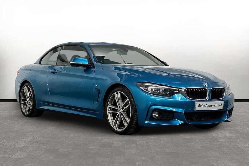 Blue Used 2019 BMW 430 Cabriolet M Sport Cabriolet | £19,700 (Fair price) - Image 1/3