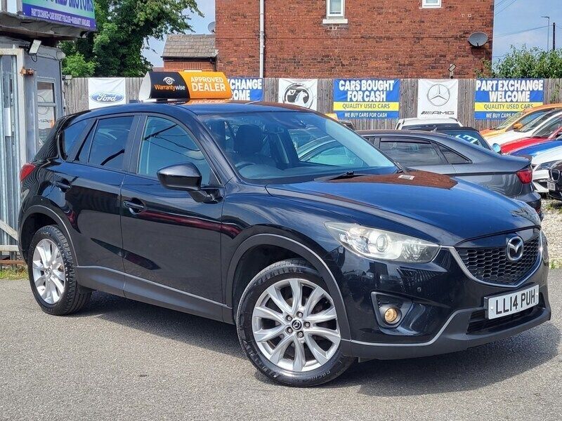Black Used 2014 Mazda CX-5 Inclusive SUV | £3,695 (Fair price) - Image 1/4