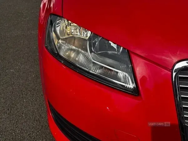 Used Audi A3 Cabriolet 2010 Red Cabriolet