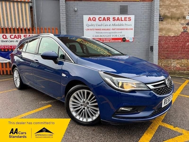 Blue Used 2018 Vauxhall Astra Elite Estate | £7,990 (Super price) - Image 1/4