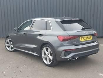 Used Audi A3 S-Line 110 HP (80 kW) 2023 Grey Sedan