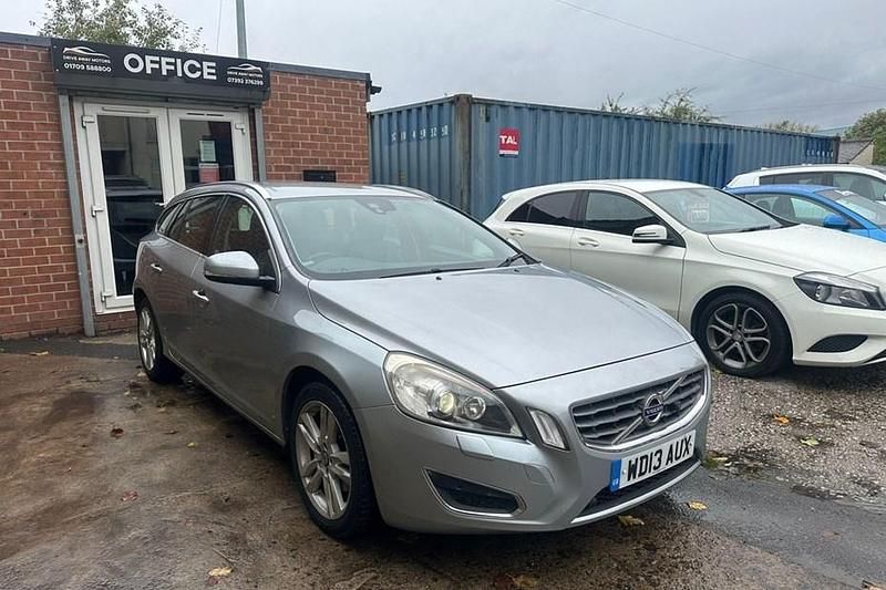 Silver Used 2013 Volvo V60 SE Lux Estate | £5,295 (Fair price) - Image 1/1