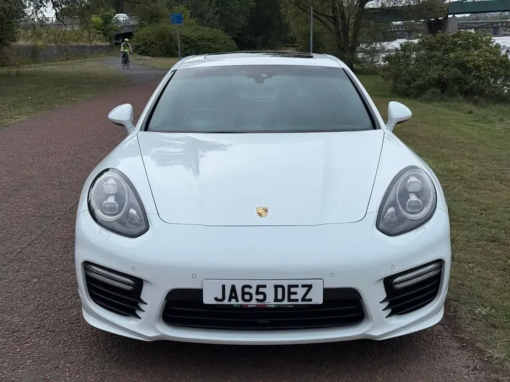 Used Porsche Panamera Turbo S 2015 White Hatchback