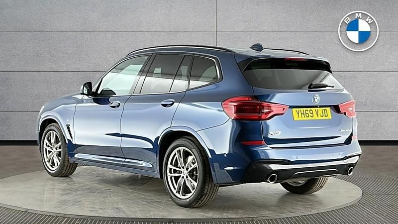 Used BMW X3 M Sport 188 HP (138 kW) 2019 Blue SUV