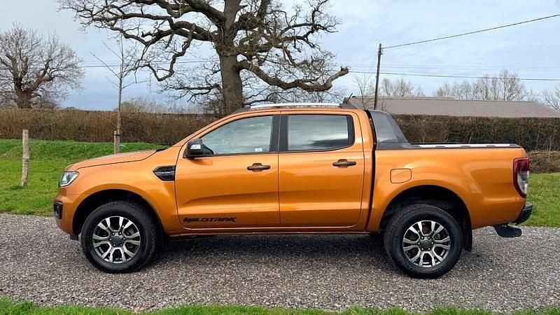 Used Ford Ranger Wildtrack 2022 Orange Pickup