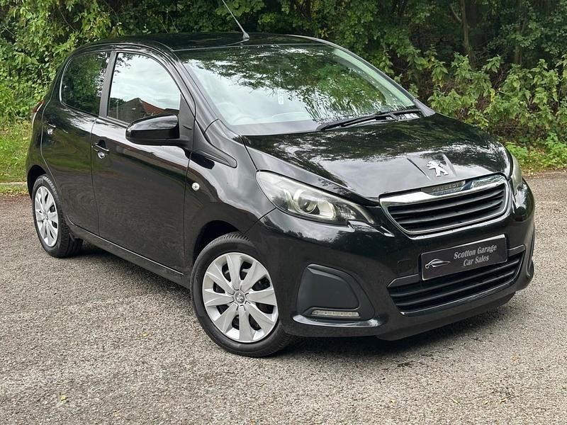 Black Used 2015 Peugeot 108 Active Hatchback | £3,995 (Fair price) - Image 1/4