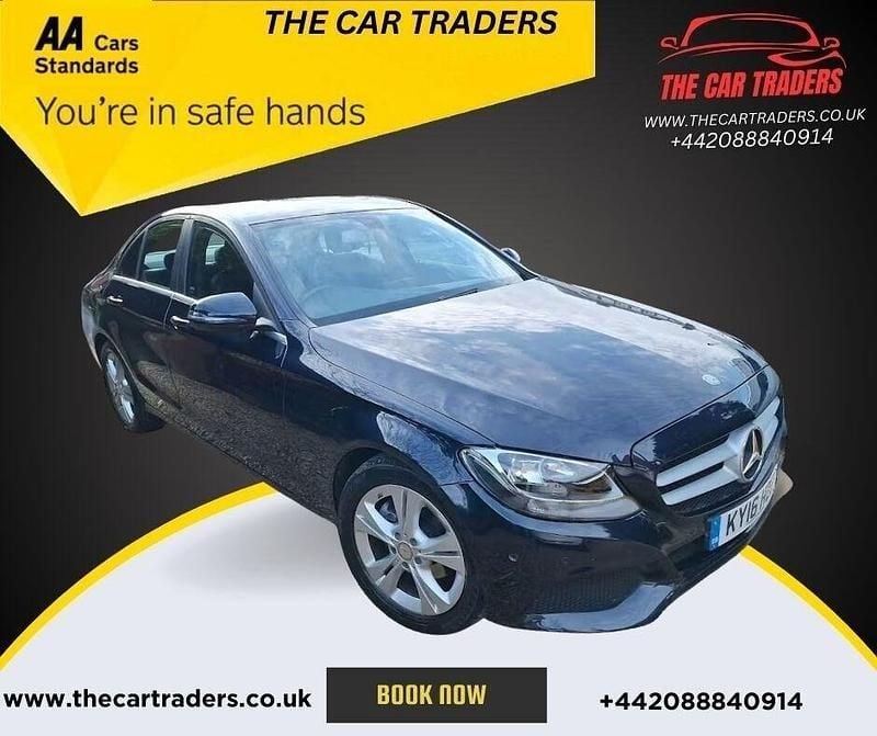 Blue Used 2016 Mercedes C220 Executive Sedan | £8,988 (Super price) - Image 1/4
