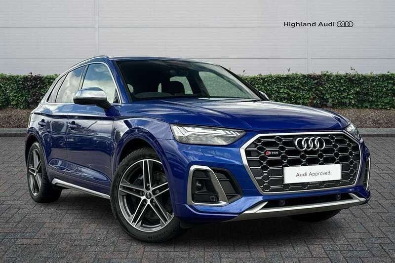 Blue Used 2023 Audi SQ5 Comfort SUV | £45,985 (Fair price) - Image 1/4