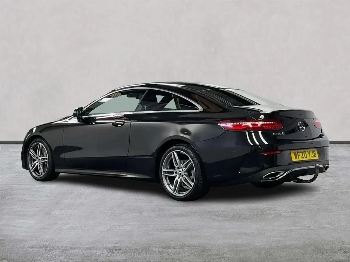 Used Mercedes E300 AMG Line Premium 2020 Black Coupe
