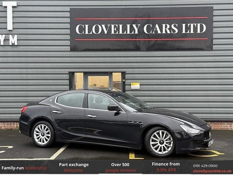 Used Maserati Ghibli 275 HP (202 kW) 2015 Black Sedan