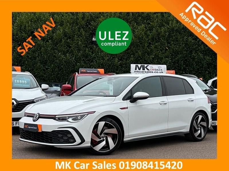 Used VW Golf VIII GTI 2022 White Hatchback