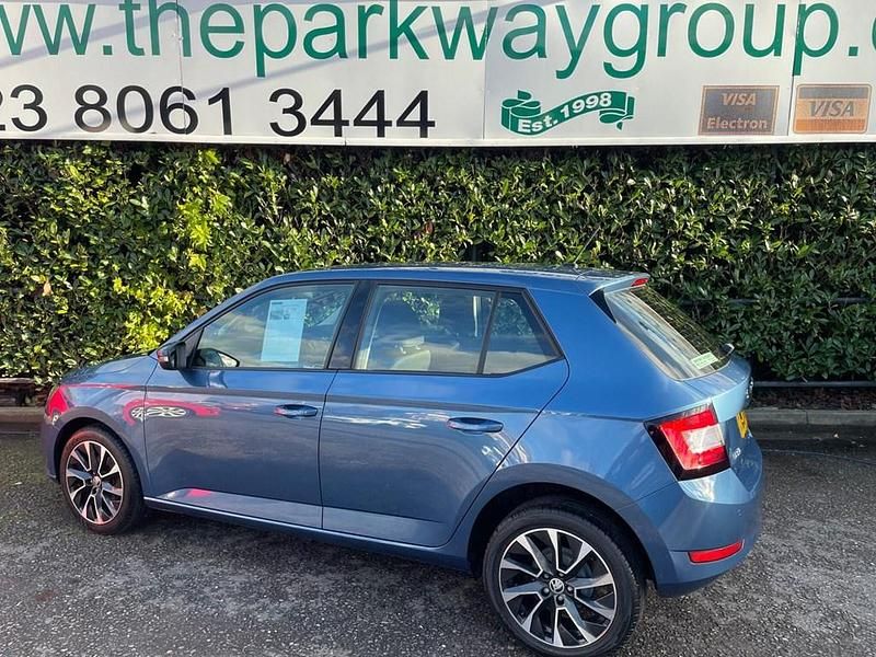 Used Skoda Fabia SE Drive 2020 Blue Hatchback